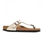 Тапочки жіночі Birkenstock Gizeh Bf Graceful Pearl Metallic 943873