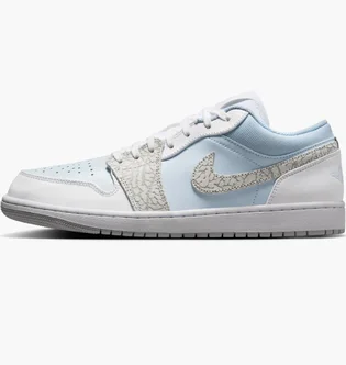 Кроссовки мужские Air Jordan 1 Low Se Light Blue IB7692-400