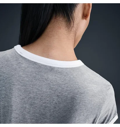 Футболка женская Nike Short-Sleeve Ringer Grey IF4072-063