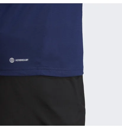 Футболка чоловіча Adidas Train Essentials Feelready Logo Training Tee Blue Ib8275