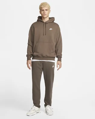 Худи унисекс Nike Pullover Hoodie Brown BV2654-004