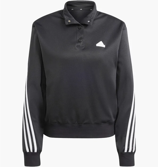 Кофта женская Adidas W Iconic 3S Tt Black IT4828