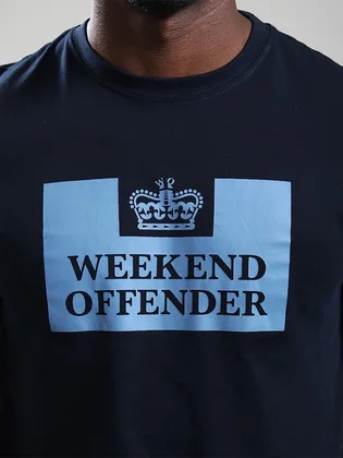 Футболка мужская Weekend Offender Mcmoney Blue WOSTS534-NAVY