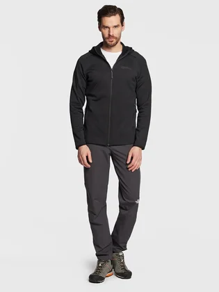 Толстовка чоловіча Jack Wolfskin Baiselberg Black 1710541-6000