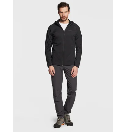 Толстовка чоловіча Jack Wolfskin Baiselberg Black 1710541-6000