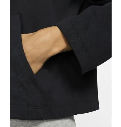 Толстовка жіноча Nike Sportswear WomenS Full-Zip Hoodie Black CJ3752-010