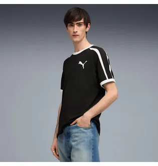 Футболка чоловіча Puma T7 Big Cat Ringer Black 635242-01