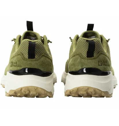 Кросівки жіночі Jack Wolfskin Dromoventure Knit Low Olive 4056751-4511