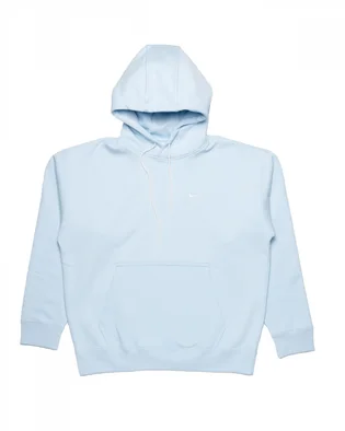 Худи мужское Nike Solo Swoosh Fleece Hoodie Light Blue CV0552-441