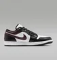 Кроссовки мужские Air Jordan 1 Low Black/White IO3393-010