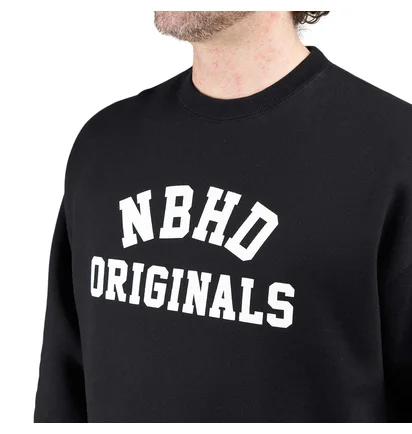 Свитшот мужской Neighborhood Basic Black 242UWNH-CSM01