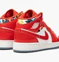 Кроссовки детские Air Jordan Air 1 Mid Se Red Dc7248-600