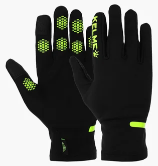 Перчатки вратарские мужские Kelme Thermal Gloves Black 9886405.9010