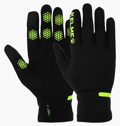 Рукавиці воротарські чоловічі Kelme Thermal Gloves Black 9886405.9010