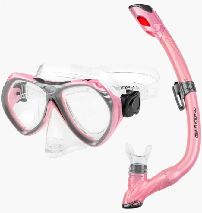 Окуляри для плавання дитячі Aqua Speed Aqua Speed Aura + Evo 9948 Pink 605-03