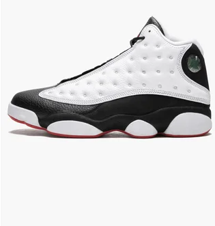 Кроссовки мужские Air Jordan 13 White/Brown 414571-104