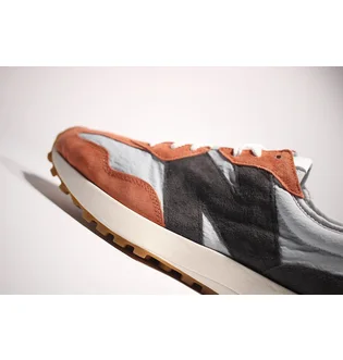 Кроссовки унисекс New Balance 327 Light Blue/Orange MS327JC1