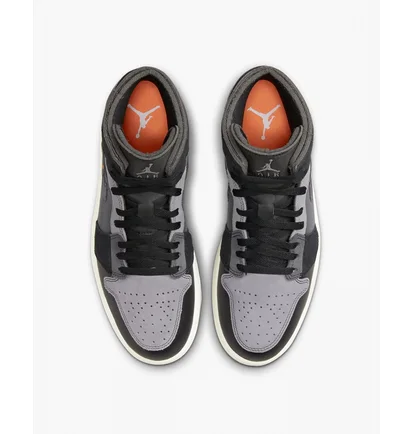 Кроссовки мужские Air Jordan 1 Mid Se Craft Grey Dm9652-001