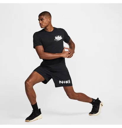 Футболка мужская Nike Dri-Fit Fitness T-Shirt Black HJ3609-010