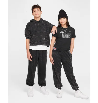 Штани дитячі Nike Cob Flc Pant Wash Black FZ5264-010