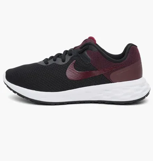 Кроссовки женские Nike W REVOLUTION 6 Black/Bordo DC3729-006