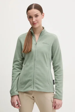 Кофта женская Jack Wolfskin Moonrise Fz Olive 1703883-4311