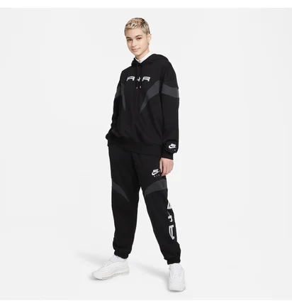 Худи женское Nike W NSW AIR FLC GX HOODIE Black DD5417-010