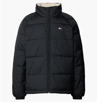 Куртка мужская Tommy Jeans Comfort Fit Hooded Zippered Coat Black DM0DM20003-BDS