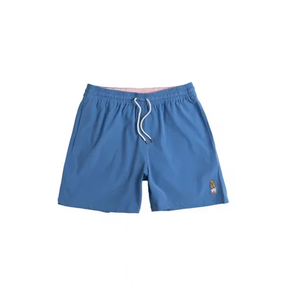 Шорты мужские Polo Ralph Lauren Traveler Polo Bear Swimming Trunk Blue 710936080001