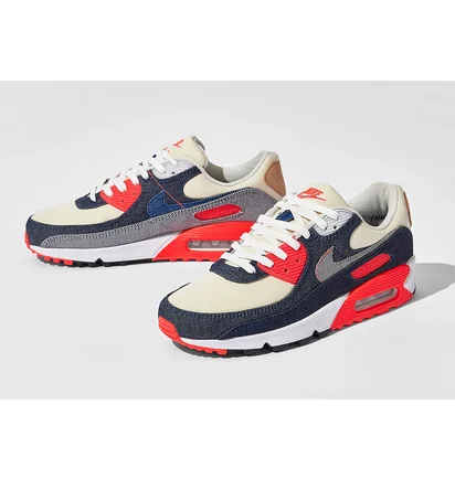 Кросівки чоловічі Nike Air Max 90 Denham Black Cu1646-400