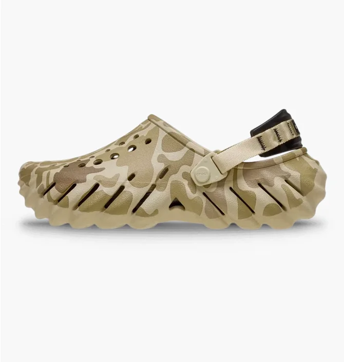 Сандали унисекс CROCS Echo Duck Camo/Olive 211981-2YJ