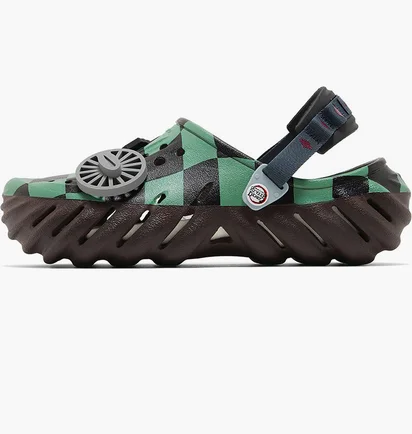 Сандали мужские CROCS Demon Slayer X Echo Clog Brown/Green 209317-2ZH