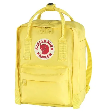 Рюкзак унісекс Fjallraven Kanken Rainbow Mini Yellow 23561.126