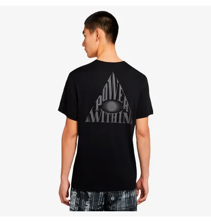 Футболка чоловіча Nike Ki M Nk Dry Tee Logo 2 Black CV2060-010