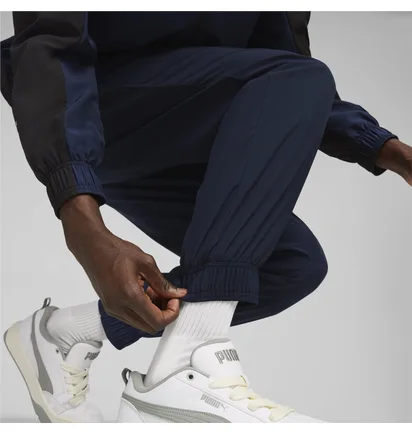 Спортивный костюм мужской Puma Woven Tracksuit Blue/Black 678887-14