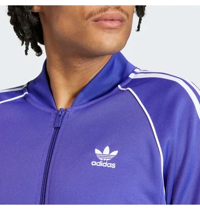 Олімпійка чоловіча Adidas Adicolor Classics Sst Track Top Violet IR9885