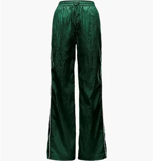 Штани жіночі Nike Windrunner High-Waisted Woven Open-Hem Pants Green FV7655-300