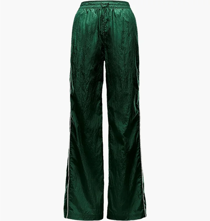 Штани жіночі Nike Windrunner High-Waisted Woven Open-Hem Pants Green FV7655-300