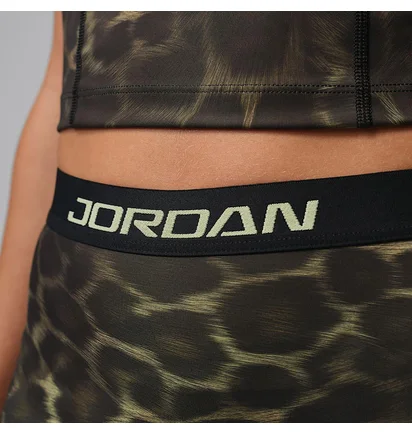 Шорты женские Air Jordan Sport Dri-Fit High-Waisted 5 Printed Green IF3491-331
