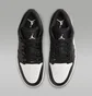 Кроссовки мужские Air Jordan 1 Low Black/White 553558-043