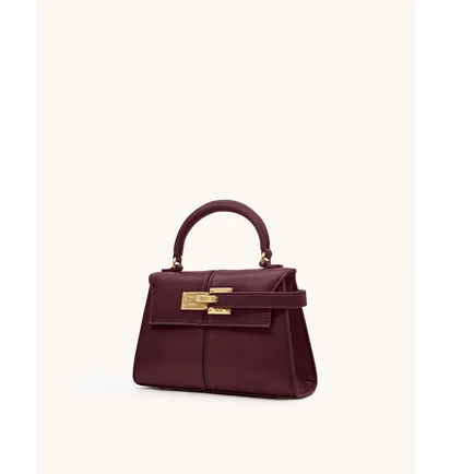 Сумка жіноча JW PEI Elise Top Handle Bag Bordo BB2025BG116815JWP