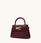 Сумка жіноча JW PEI Elise Top Handle Bag Bordo BB2025BG116815JWP