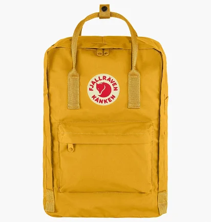 Рюкзак унисекс Fjallraven Kanken Laptop Yellow 23524.160