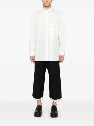 Сорочка чоловіча Y-3 Pleated White JL6665
