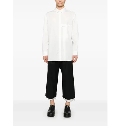 Сорочка чоловіча Y-3 Pleated White JL6665
