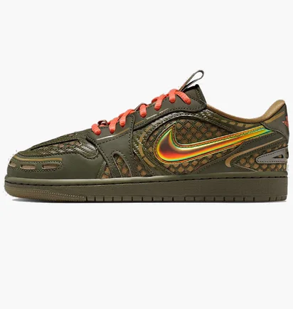 Кроссовки женские Air Jordan 1 Mm Low V3 Olive HQ2186-300