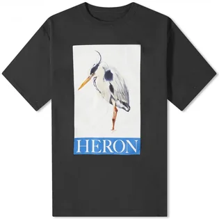 Футболка чоловіча Heron Preston Heron Bird Painted T-Shirt Black HMAA032F23JER0041046