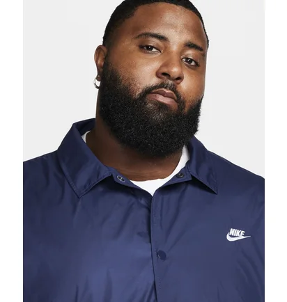 Куртка чоловіча Nike Club Coaches Jacket Blue FN3316-410