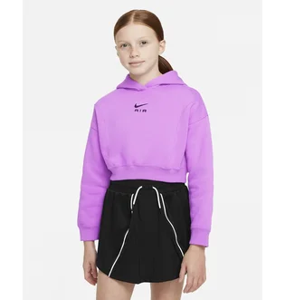 Худи детское Nike G Nsw Air Crop Hoodie Pink DX5008-532