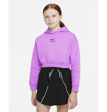 Худі дитяче Nike G Nsw Air Crop Hoodie Pink DX5008-532